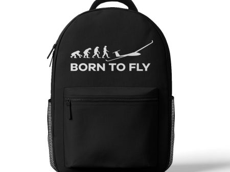 Born To Fly Glider Designed 3D Backpacks on Sale