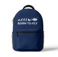 Born To Fly Helicopter Designed 3D Backpacks on Sale