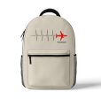 Aviation Heartbeats Designed 3D Backpacks For Sale