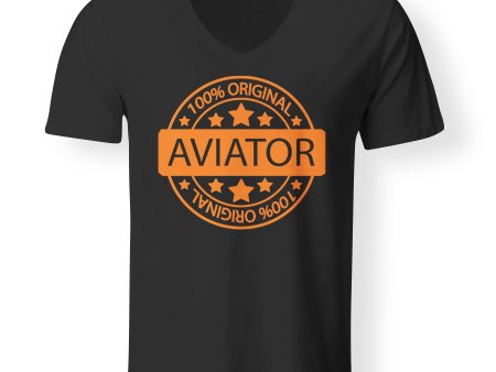 100 Original Aviato Designed V-Neck T-Shirts Online